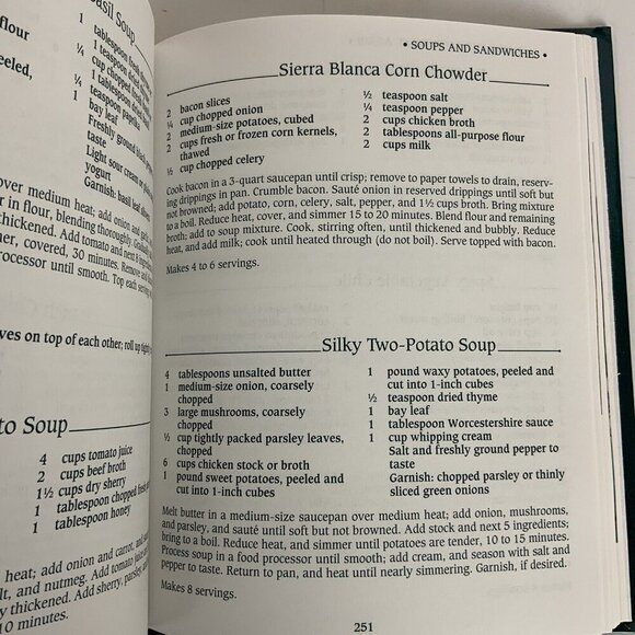 Savoring The Southwest Again Cookbook By Roswell Symphony Guild Hardcover 1998 - Picture 15 of 15